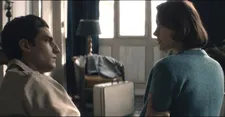André Sauvage with Gabrielle: "In terms of the Louis Garrel role, he is also part of the history of France"